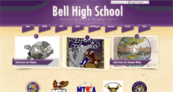 Desktop Screenshot of bellhs.org